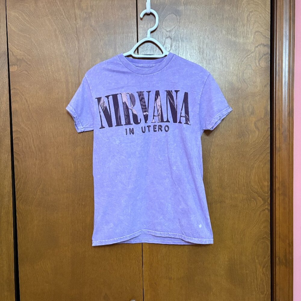 Nirvana Short Sleeve Graphic Tee, "In Utero" - NWOT